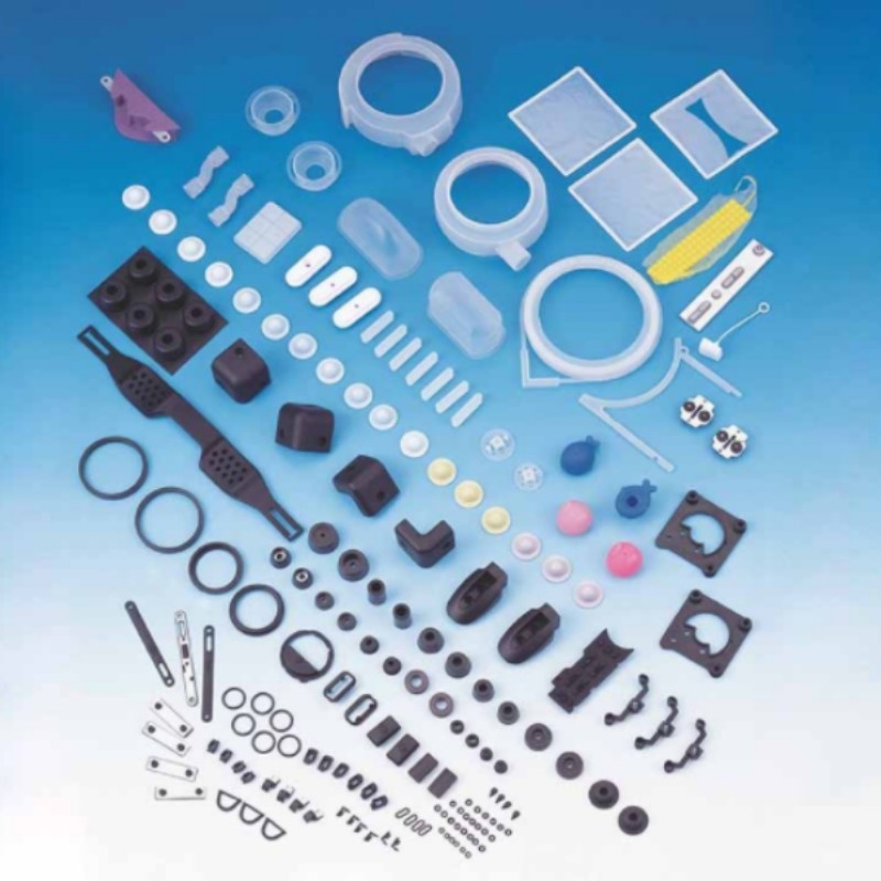 Matéria prima composta resistente de alta temperatura do elastómetro de silicone MVQ para moldar e extrusão