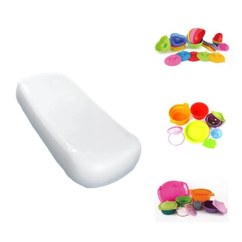 borracha translúcida habilitado do elastómetro de silicone de 6.5Mpa FDA para o Kitchenware e os utensílios de cozimento