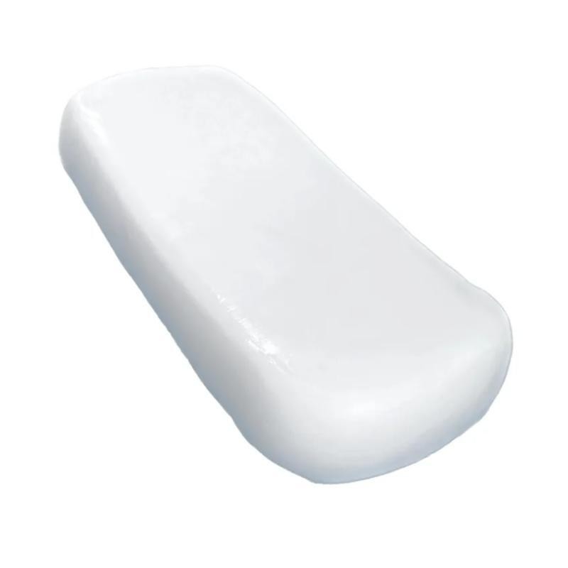 Bom material cru de borracha de envelhecimento do elastómetro 8.5Mpa MVQ do silicone branco da resistência para o molde do teclado numérico