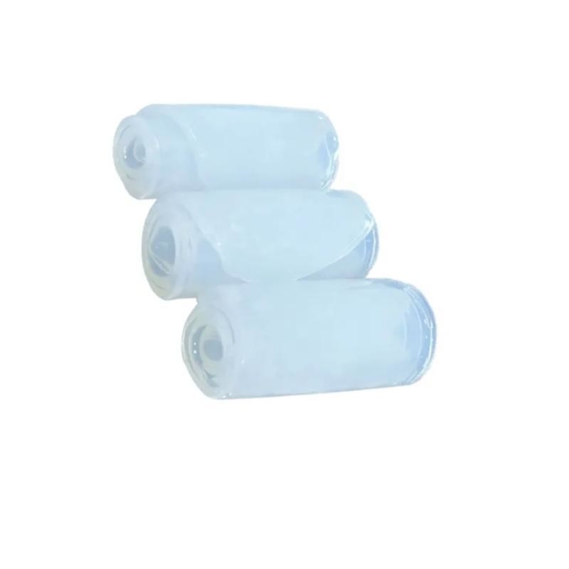 Silicone incolor transparente 8,5Mpa fumado LFGB borracha de silicone para moldagem