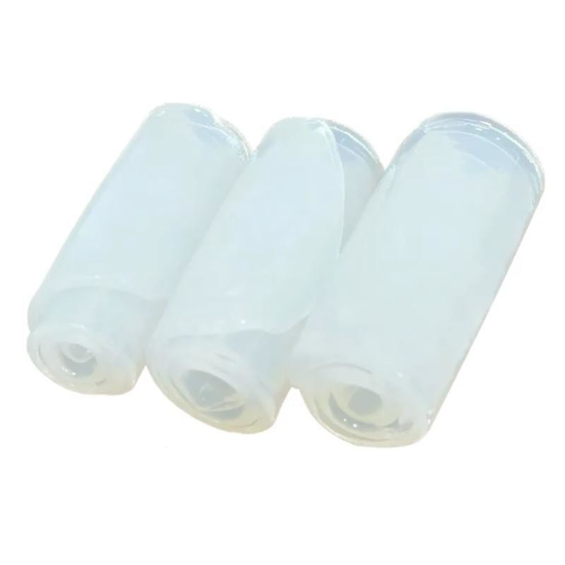 Silicone incolor transparente 8,5Mpa fumado LFGB borracha de silicone para moldagem