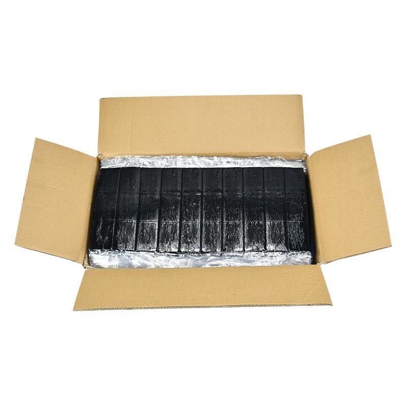 Material de borracha de silicone resistente a eletricidade de cor preta 1.19 Densidade 350% alongamento